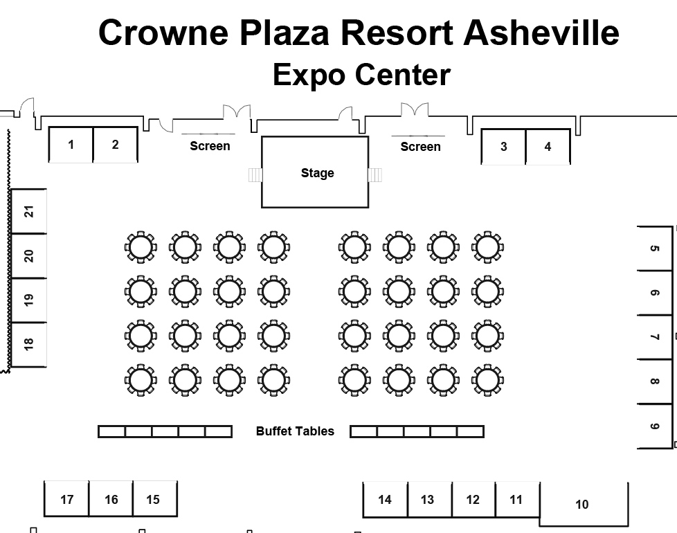 2024 Exhibitor Layout Expo Center Summit 2024